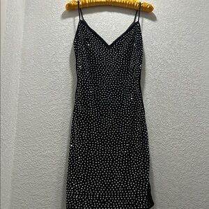 Windsor Black and White Mini Dress